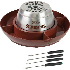 Nostalgia - Electric S'mores Maker - Brown
