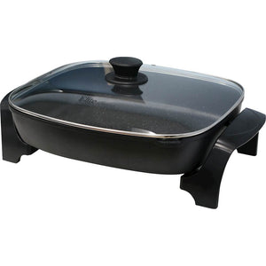Elite Platinum - Jumbo XL Electric Skillet - Black