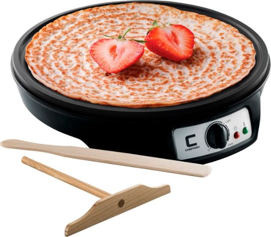  12 Griddle & Crepe Maker, Non-Stick Electric Crepe